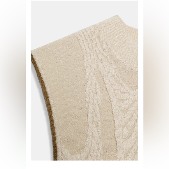 Zara Long Jacquard Dress - Picture 7 of 7